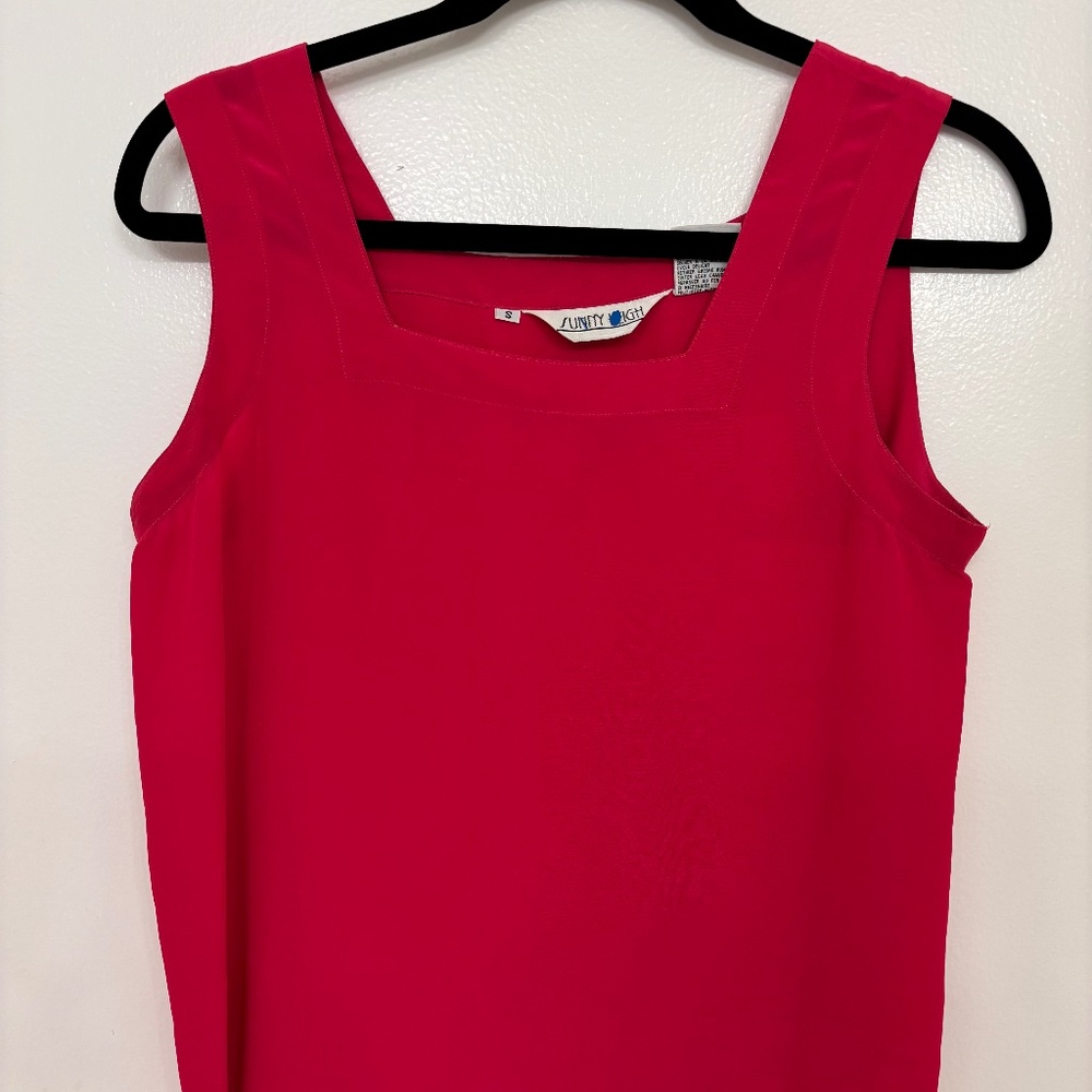 Sunny Leigh Pink Silk Top